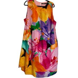 Lauren Ralph Lauren Floral Watercolor Dress - Size 20W